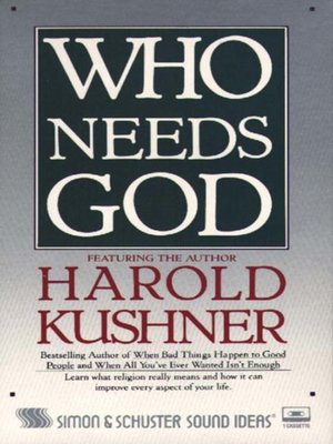 cover image of Who Needs God?